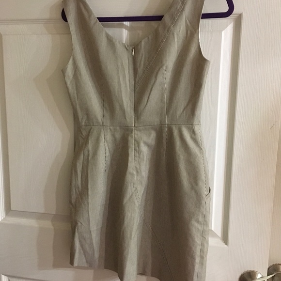 Alice and Olivia pinstriped sleeveless mini dress - Picture 3 of 6